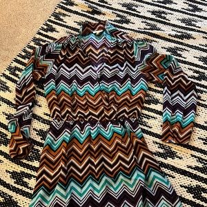 Parker silk printed dress